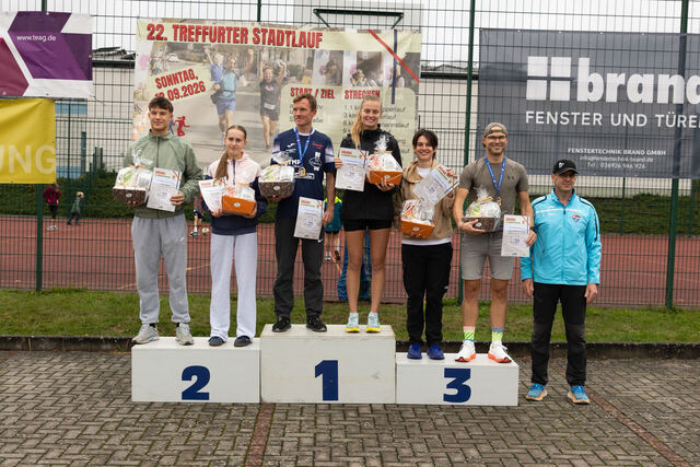 Stadtlauf Treffurt 2026 – Siegerehrung