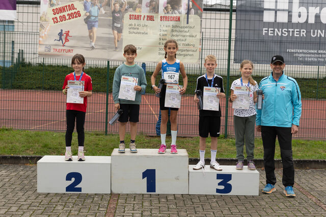 Stadtlauf Treffurt 2026 – Siegerehrung