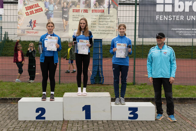 Stadtlauf Treffurt 2026 – Siegerehrung